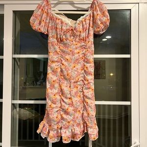 70/21 Multicolor mini dress
